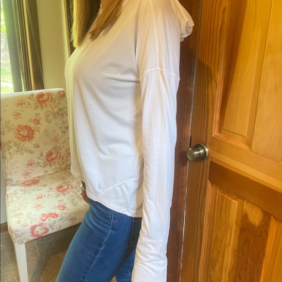 Lole White Fancy yoga Hoodie - Picture 3 of 5